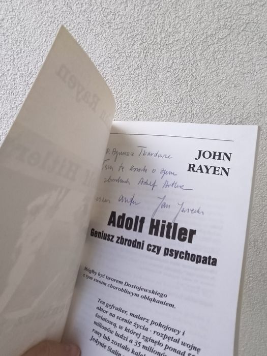 Adolf Hitler Geniusz zbrodni czy psychopata John Rayen