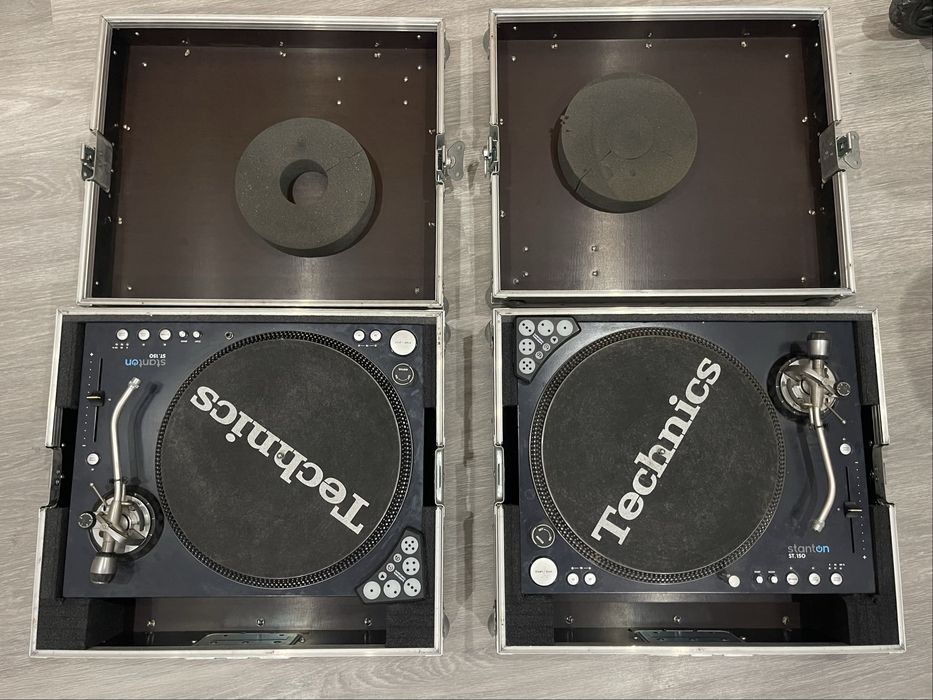 Stanton ST-150 (par) +Flightcases +Traktor/Serato Control Vinyl +Dicer