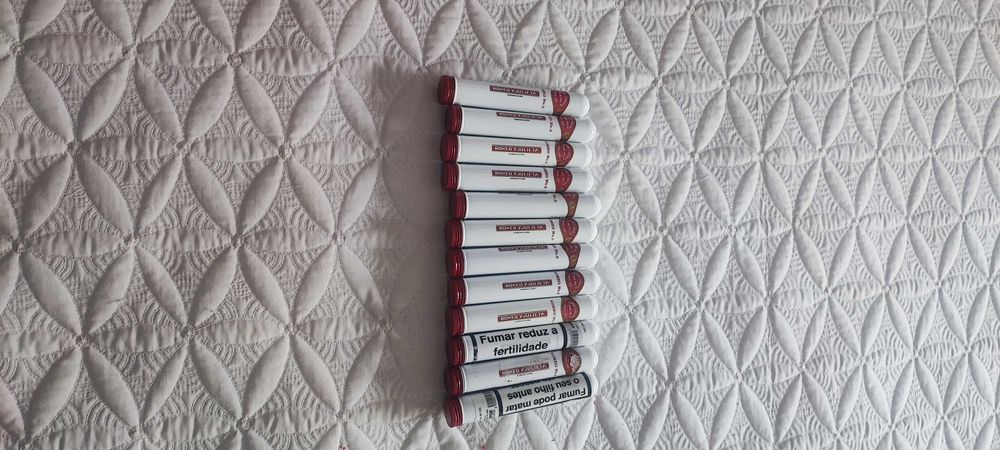 Tubos de charuto Romeo y Julieta portatil aluminio impermeável.