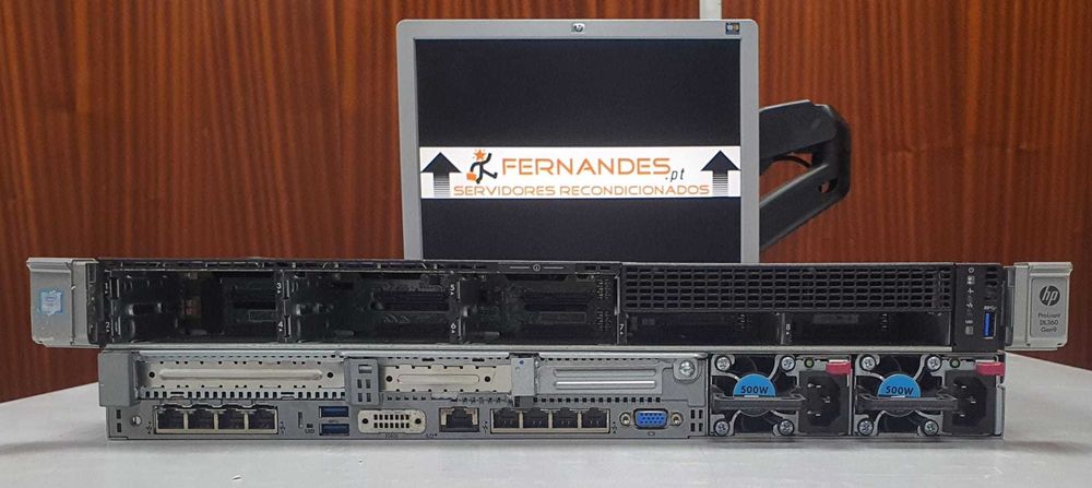 HPE DL360 G9 | 48 x vCPUs | 64GB DDR4 | 2 x Fontes63825217161731122