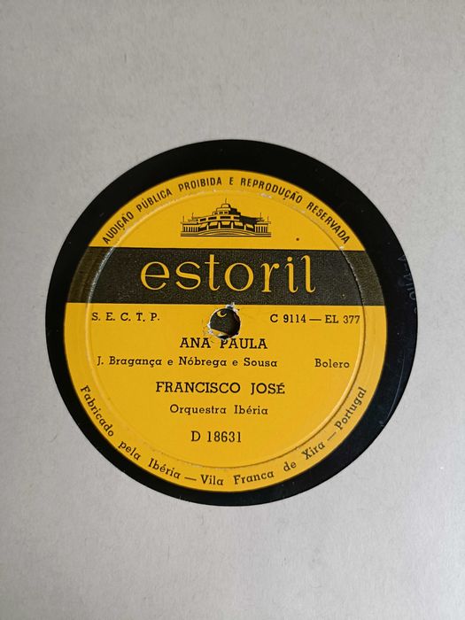 Discos Vinil 78 rotações