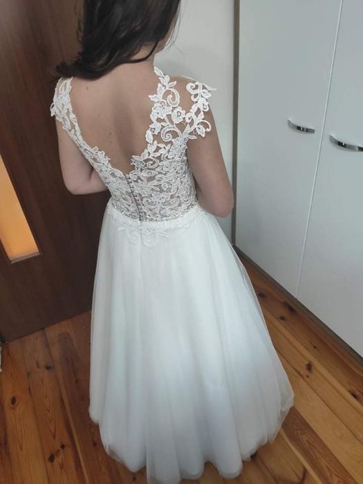 Piękna suknia ślubna