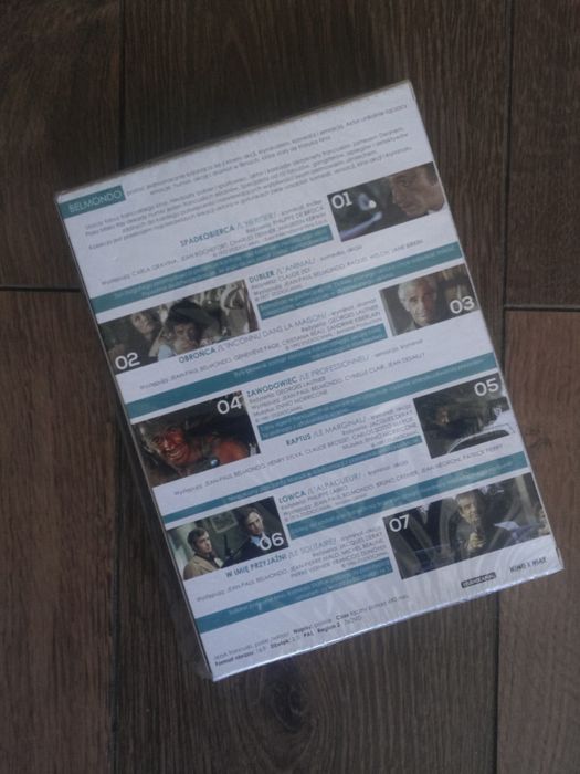 Belmondo kolekcja 7 filmów DVD