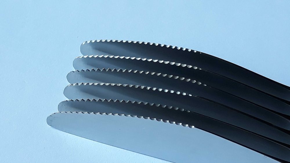 Sztućce PRL: 24 elementy KARO / ROMBY (nr.2), Gerlach