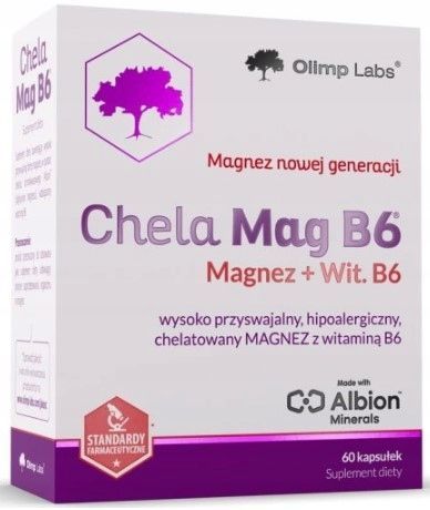 Olimp Chela-Mag B6 60 kapsułek Chelat Magnezu