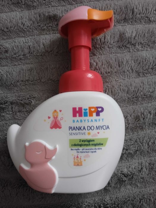 Hipp Baby Sanft Sensitive pianka d/mycia twarzy i rąk kaczuszka 250ml