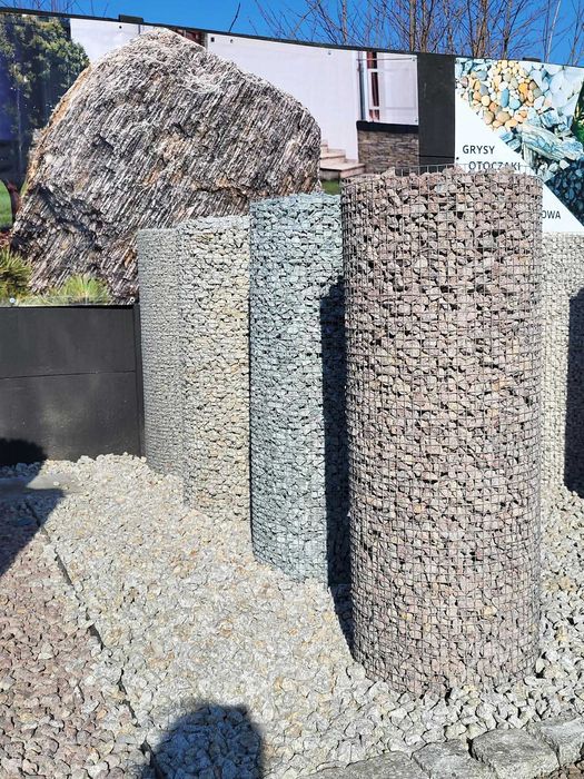 Granit Vanga grys czerwony 16-22 mm Kamienie ogrodowe do akwarium