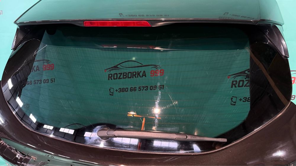 Кришка багажника Nissan Rogue sport ляда 2014-21р  Qashqai j11 z11g чорний металік Кашкай джі11