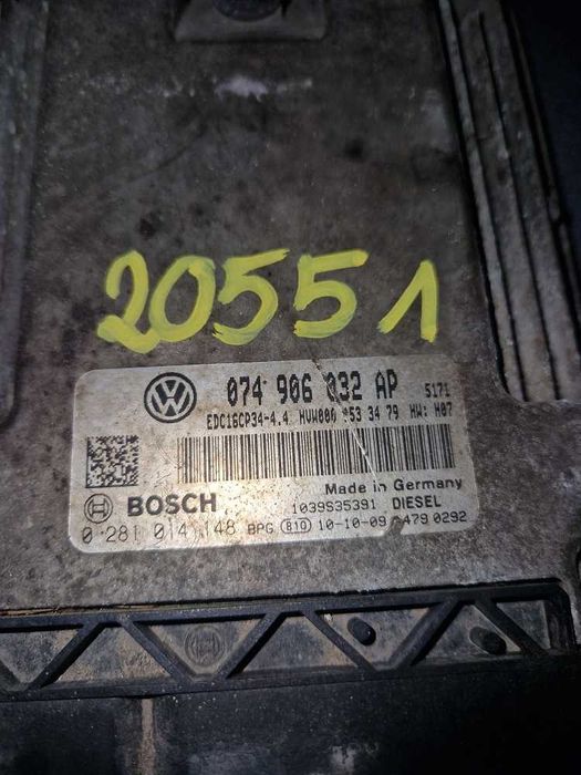 Volkswagen Crafter 2.5 TDI Komputer Sterownik Silnika
