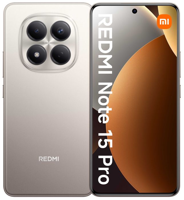 Xiaomi Redmi Note 15 Pro w kolorze tytanowym