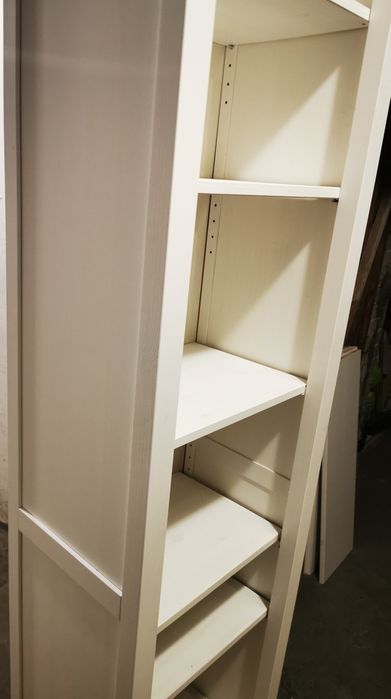 Regał Ikea Hemnes biały drewno półki