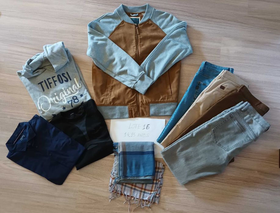 Conjunto Roupa para adolescente 14_15anos (10 peças)
