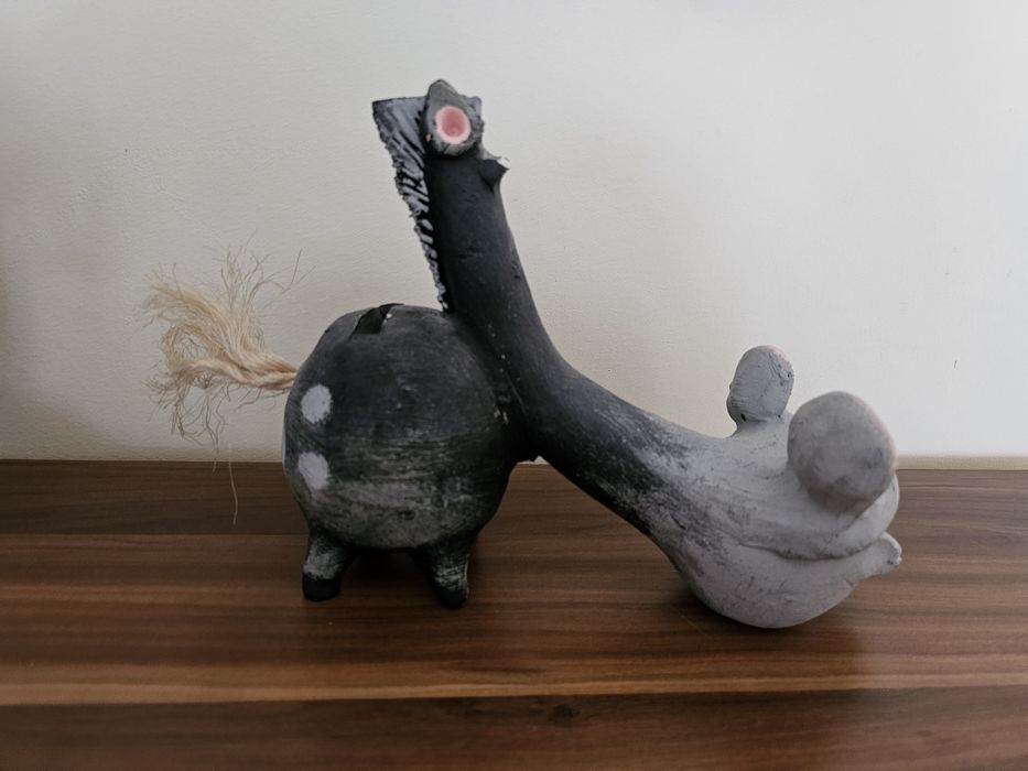 Skarbonka śmieszny koń