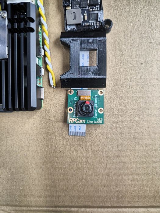 Raspberry pi 5 4gb з камерою та бж, Raspberry Pi5, sd- 32 GB , cam 12 Mp Hd