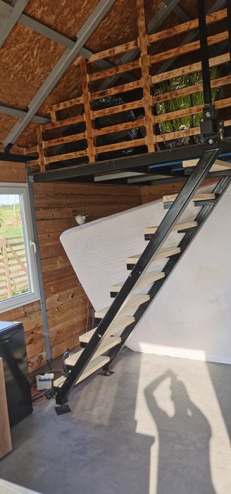 Konstrukcja stalowa domu domku letniskowego 32,5 m