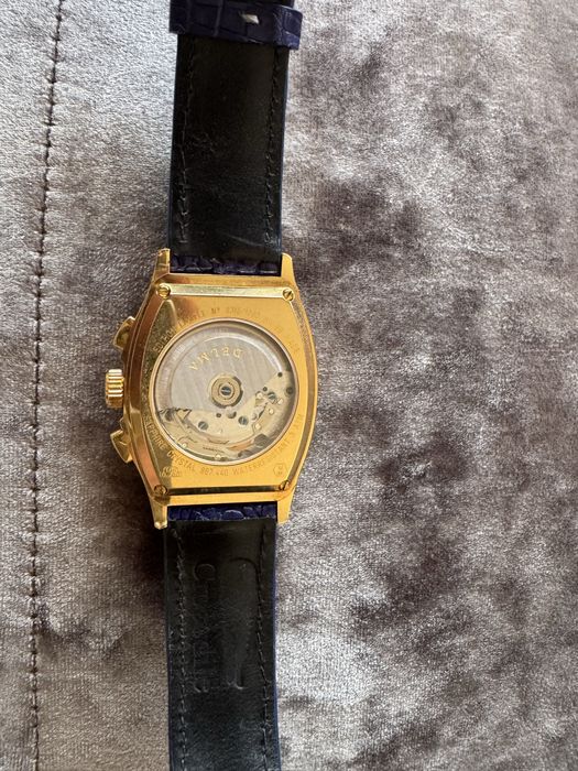 Vendo Delma Chronograph em ouro 18 quilates ou troco por Rolex.
