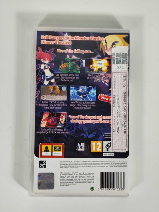 Disgaea 2: Dark Hero Days - Playstation Portable