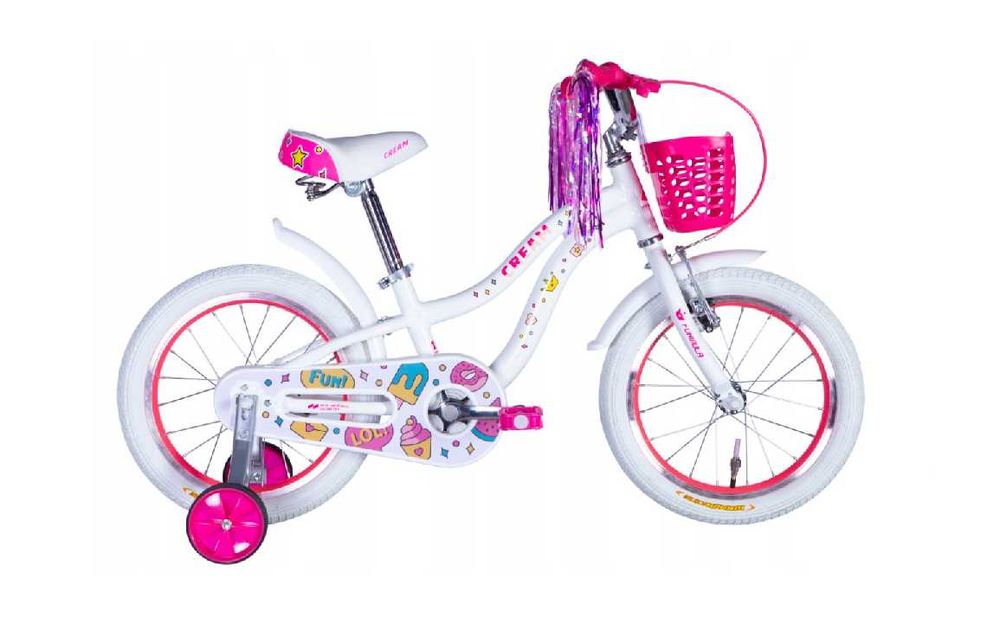 Rower rowerek 16 cali dziecięcy bezpieczny dla dziewczynki na prezent