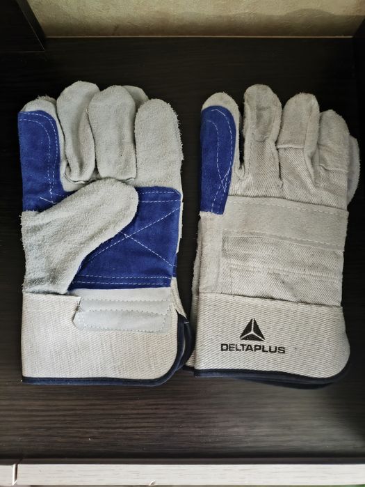 Робочі рукавиці комбіновані окуляри захисні