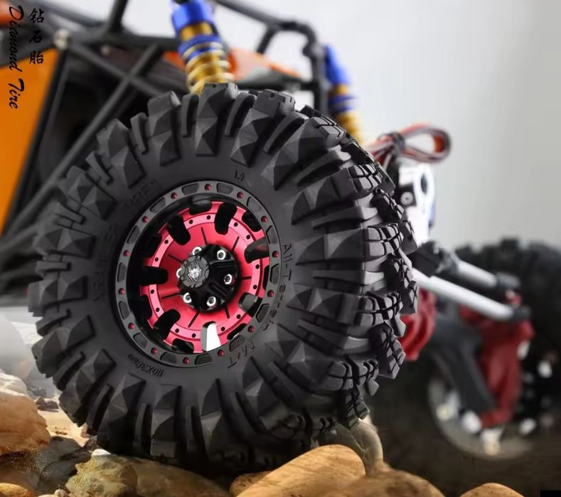 1.9" 110x38mm 4 opony do modelu rc 1:10 TRX SCX MST FMS AMEWI YIKONG