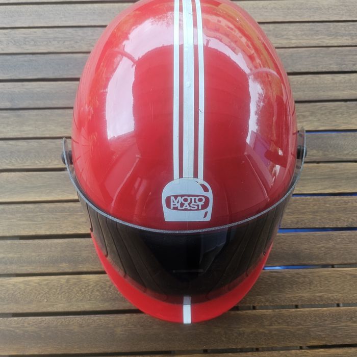 Kask Vintage MotoPlast Mach 89 z PRL