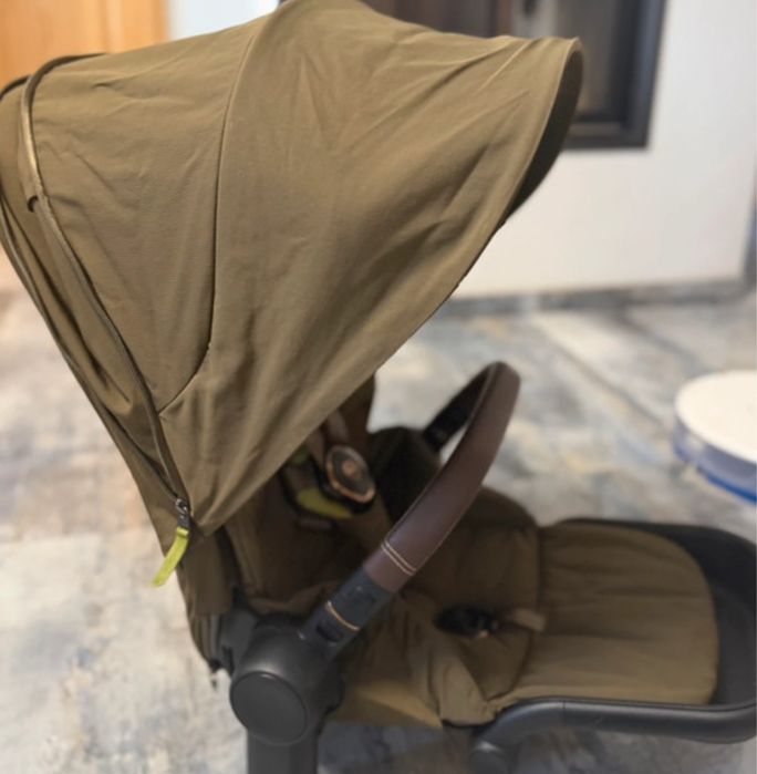 Cybex Priam 4.0. Khaki  tapicerka