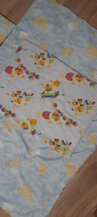 Komplet pościeli do łóżeczka kołdra poduszka+ poszewki
