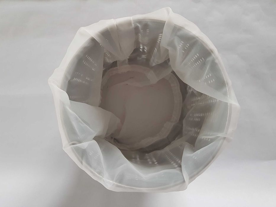 worek filtracyjny siatka filtr prasa 2-3 litry owoce wino nalewki sok