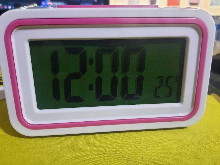 Настільний годинник Kenko розмовляє з будильником  13х8 см, 194