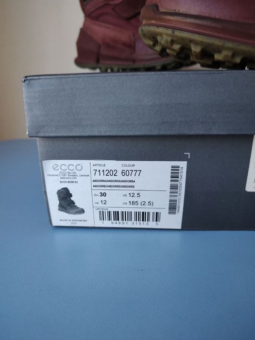 Зимові Ecco 30p черевики ботинки чоботи хайтопи сапоги