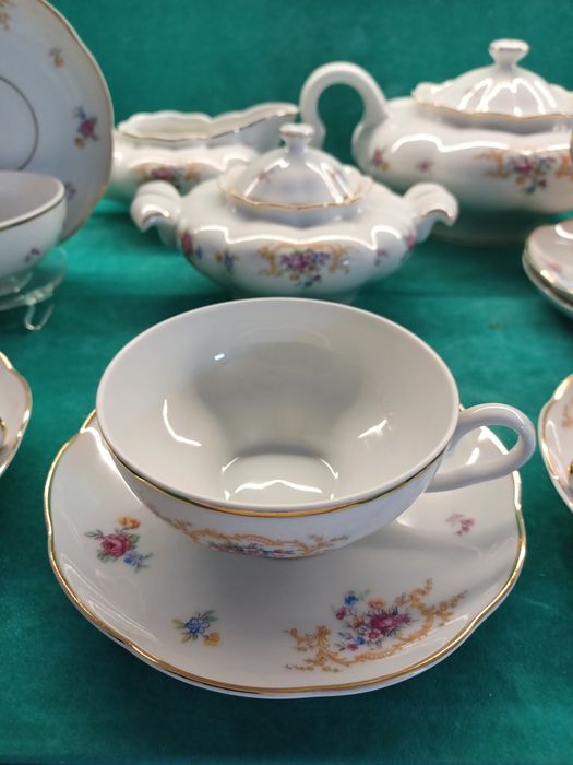 Serviço de chá porcelana coimbra