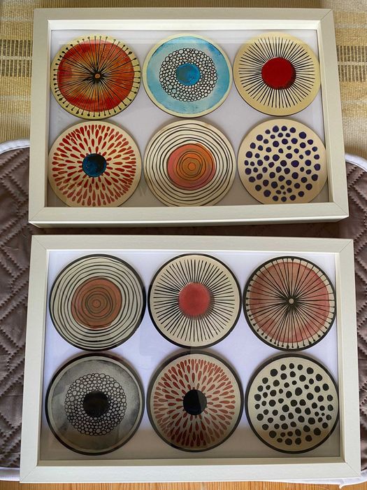 Quadros decorativos manuais