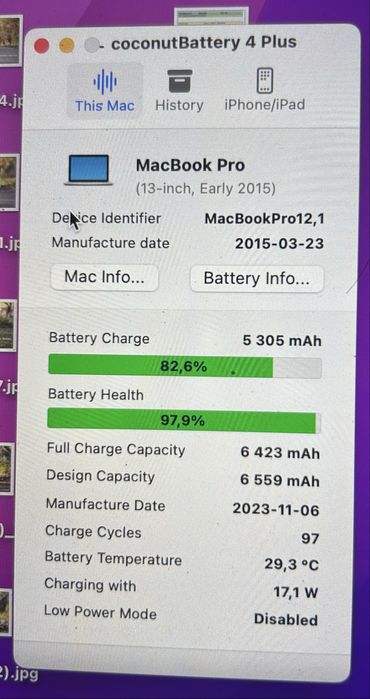 MacBook Pro 13" Retina (Early 2015) A1502