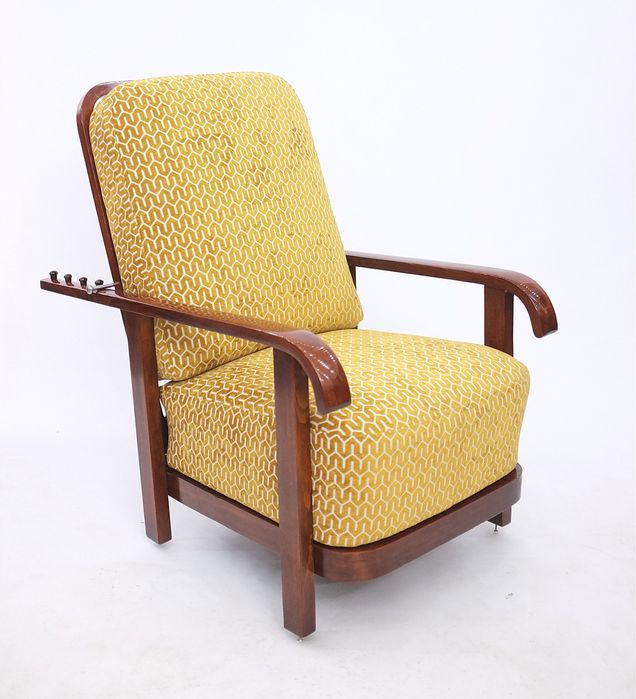 ART DECO, fotele Szymon Mannne, lata 30ste po renowacji.