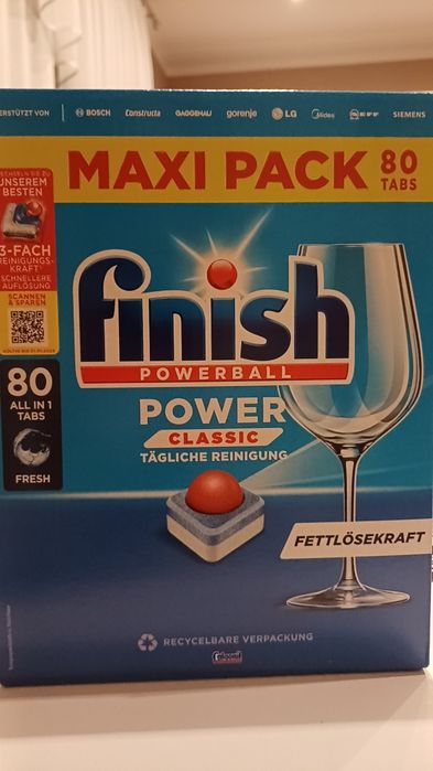 Tabletki do zmywarki Finish power classic