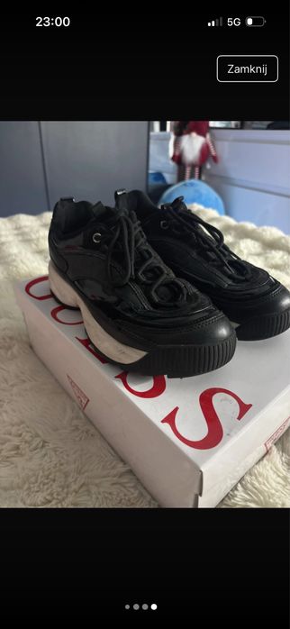 buty guess czarne