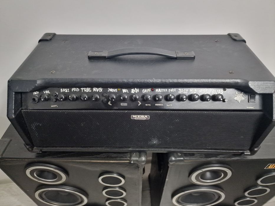 Zestaw dla gitarzysty kolumny estr. +wzm100w