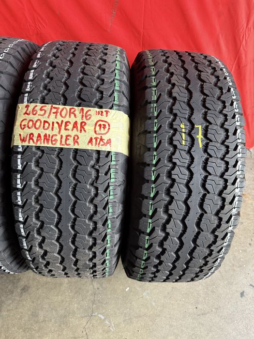 Pneus 265/70/16 Goodyear Todos Iguais Impecaveis