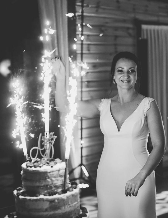 Suknia ślubna Monica Loretti model Belinda 38/40 [odbiór osobisty]