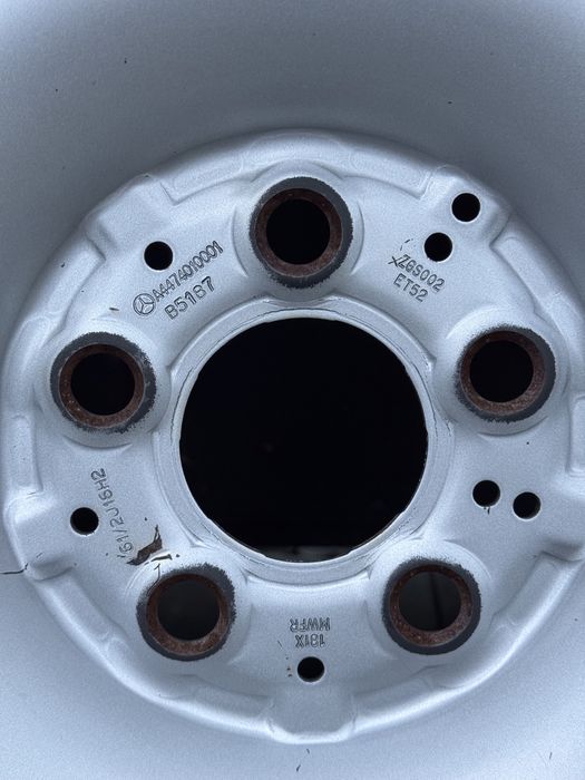 Комплект дисків з резиною R16 Mercedes Vito W447 W639 V class оригінал