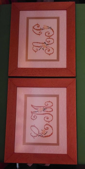 Quadros ponto cruz