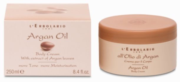 l'erbolario krem do ciała z olejem arganowym dę493 250ml