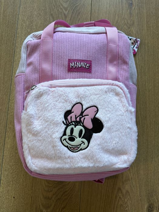 Plecak sztruksowy myszka minnie