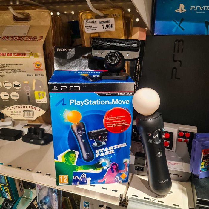 PlayStation Move Starter Pack PS3 – Câmara Eye + Motion Controller
