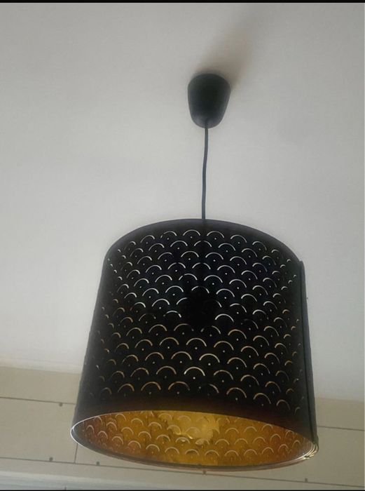 Abajur com sistema de candeeiro IKEA