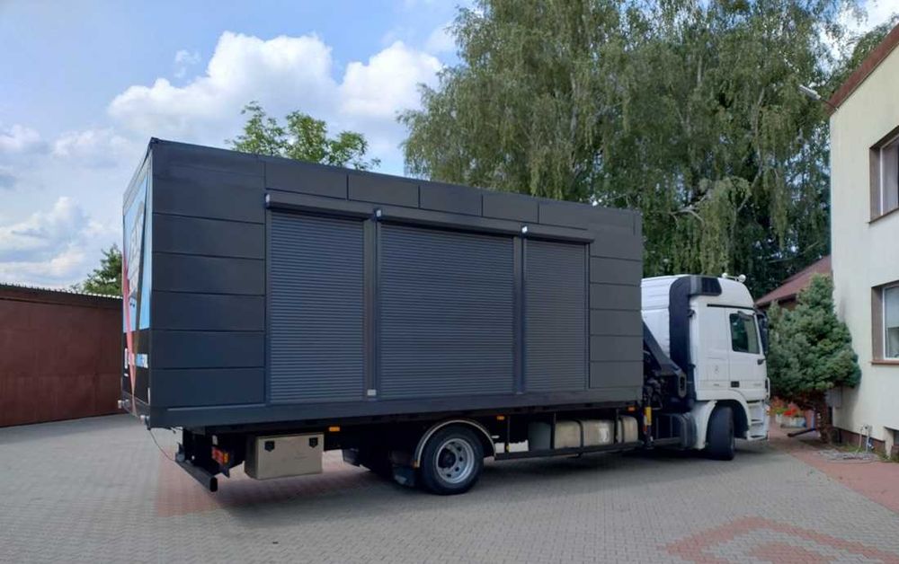 Kontener biurowy mobilny pawilon handlowy XL 7x3m z WC Producent
