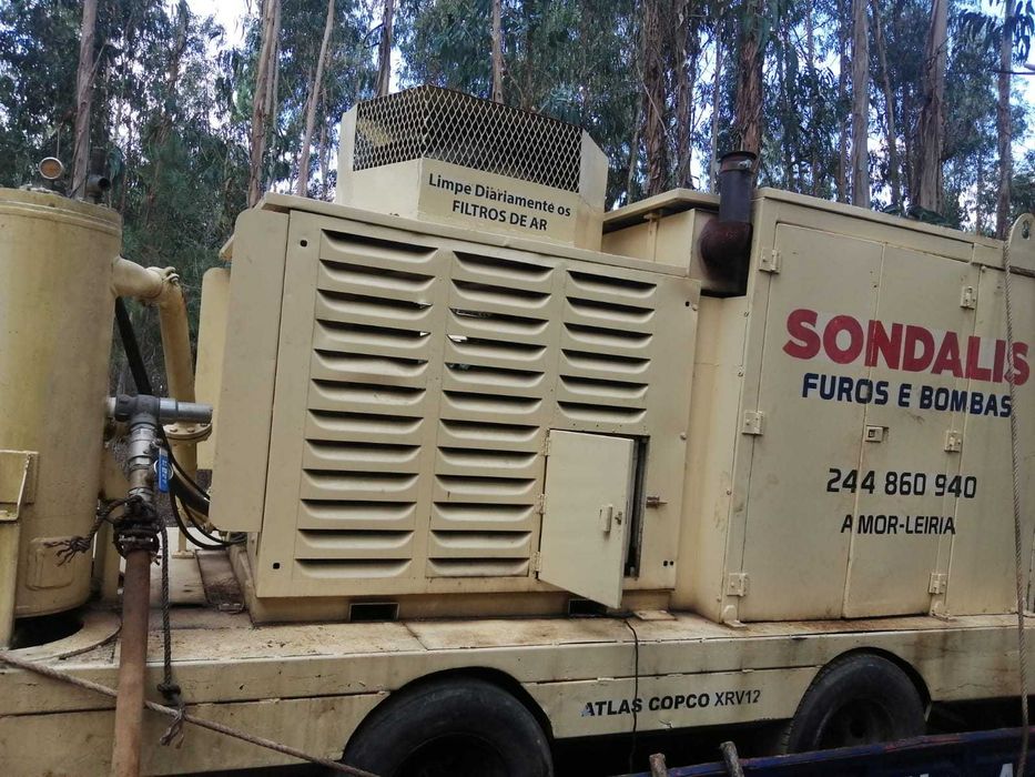 Compressor Atlas Copco 30 bar XRV12 Perfuração