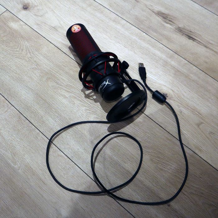 Mikrofon HYPERX QuadCast - 5 Lat Gwarancji / Dwukierunkowy / Wielokierunkowy / Kardioida