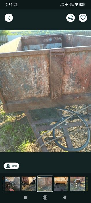 Продам прицеп самосвал