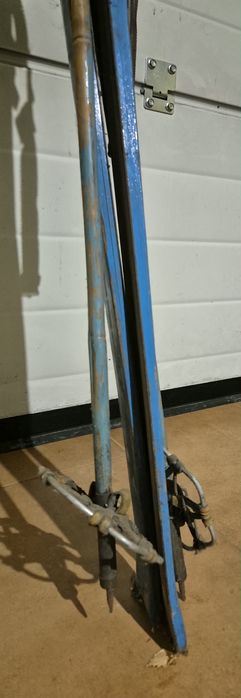 Stare drewniane narty Beskidy Olymp